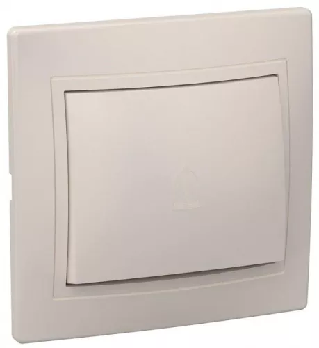 Выключатель проходной 1-кл. СП Кварта 10А IP20 ВСп10-1-0-ККм крем. IEK EVK12-K33-10-DM Выключатель проходной 1-кл. СП Кварта 10А IP20 ВСп10-1-0-ККм крем. IEK EVK12-K33-10-DM