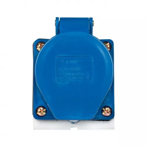 Розетка наружн. уст. 32А 220В 2P+РЕ IP44 (123) EKF ps-123-32-220 фото 4 Розетка наружн. уст. 32А 220В 2P+РЕ IP44 (123) EKF ps-123-32-220 фото 4