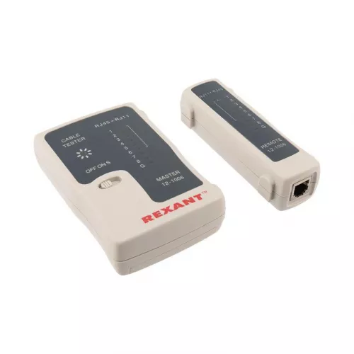 Тестер кабеля RJ45+RJ11 (HT-C004) (TL-468) Rexant 12-1006 фото 9 Тестер кабеля RJ45+RJ11 (HT-C004) (TL-468) Rexant 12-1006 фото 9