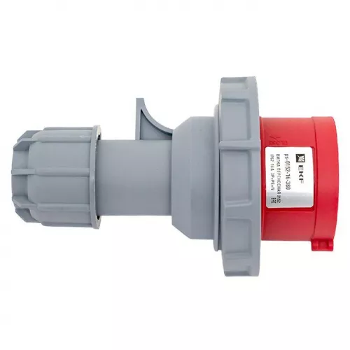 Вилка переносная 0152 3P+PE+N 16А 380В IP67 PROxima EKF ps-0152-16-380 фото 3