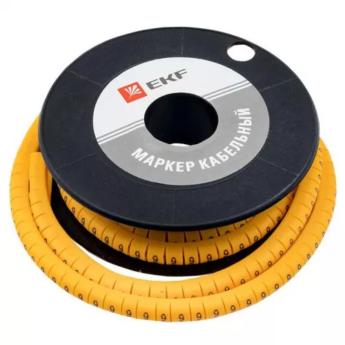 Маркер каб. 4.0кв.мм "9" (ЕС-2) (уп.500шт) EKF plc-KM-4-9 фото 4 Маркер каб. 4.0кв.мм "9" (ЕС-2) (уп.500шт) EKF plc-KM-4-9 фото 4
