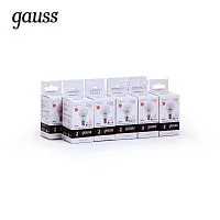 Лампа светодиодная Elementary Шар 12Вт 880лм E14 3000К Gauss 53112