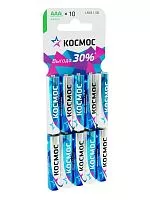 Элемент питания алкалиновый LR03 10хBL КОСМОС KOCLR0310BL