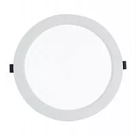 Светильник светодиодный встраиваемый PLED DL6 24Вт 4000К WH Downlight IP40 Jazzway 5036383