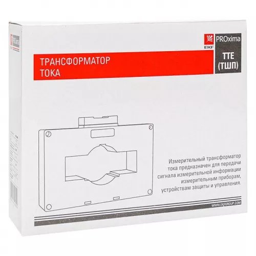 Трансформатор тока ТТЕ 125 1500/5А кл. точн. 0.5 10В.А EKF tte-125-1500/tc-125-1500 фото 4