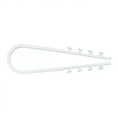 Дюбель-хомут d5-10мм для круглого кабеля бел. (уп.100шт) PROxima EKF plc-ncc-5x10w фото 3
