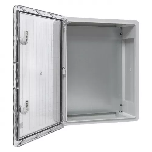 Бокс пластиковый с монтажной платой 500х400х180 IP65 прозр. дверь PROxima EKF PBT65MP006 фото 3