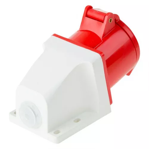 Розетка 125 стационарная 3Р+РЕ+N 32А 380В IP44 Rexant 11-8914 фото 3