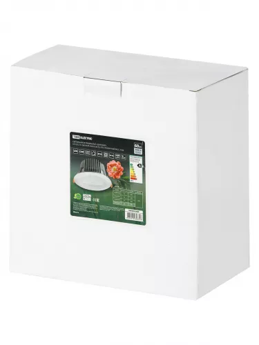 Светильник встраиваемый "Даунлайт" LED DCL-01-060 60 Вт, 4000 К, 80 Ra, IP20, прозрачный расс., TDM фото 8
