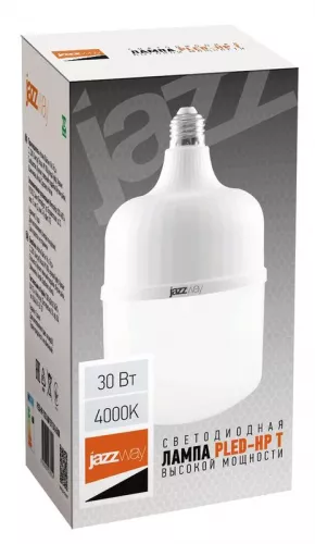 Лампа светодиодная PLED-HP-T100 30Вт 4000К бел. E27 2550лм JazzWay 1038913 фото 2
