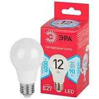 Лампа светодиодная A60-12W-840-E27 R (диод груша 12Вт нейтр. E27) Эра Б0049636