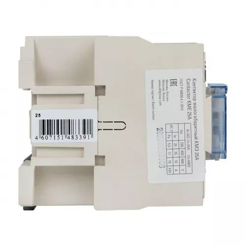 Контактор КМЭ 25А 380В 1NO EKF ctr-s-25-380 фото 5 Контактор КМЭ 25А 380В 1NO EKF ctr-s-25-380 фото 5