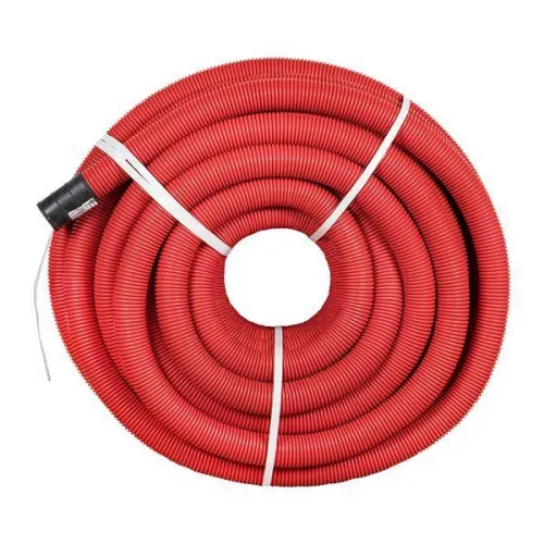 Труба гофрированная двустенная ПНД d63 с протяжкой SN13 красн. (уп.50м) PROxima EKF tg2st-63-50m фото 2