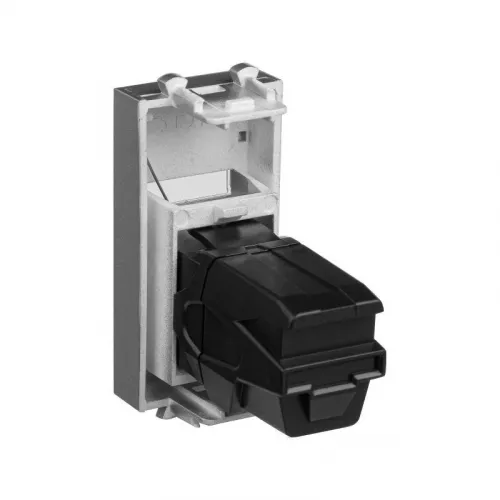 Розетка HDMI модульная 1мод. тип А-А Avanti "Закаленная сталь" DKC 4404251 фото 4