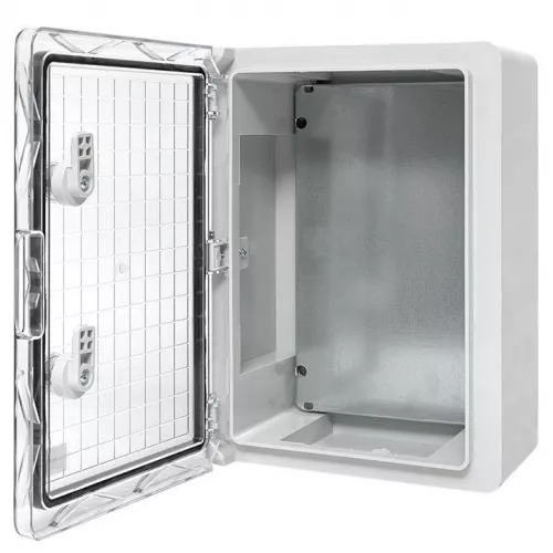 Бокс пластиковый с монтажной платой 350х250х150 IP65 прозр. дверь PROxima EKF PBT65MP002 фото 4