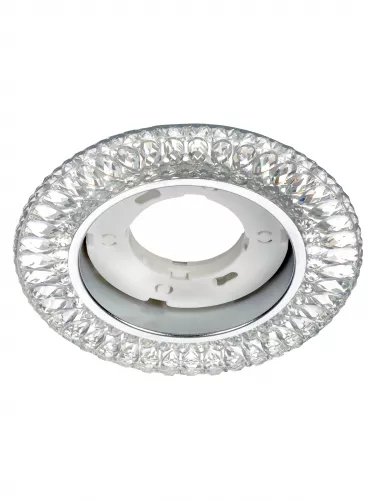 Светильник встраиваемый СВ 03-12 GX53 230В LED подсветка 5 Вт зеркальный/хром TDM фото 3