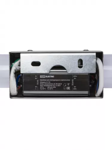 Светильник LED CH-П 6Вт, 4000 К, IP44, Камбрия-1, хром TDM фото 4