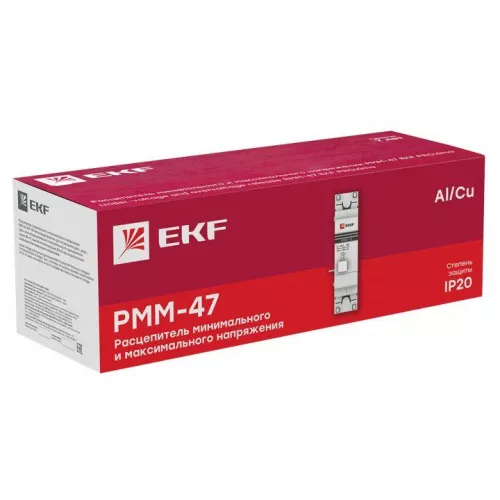 Расцепитель миним. и макс. напр. РММ-47 PROxima EKF mdrmm-47-pro фото 2