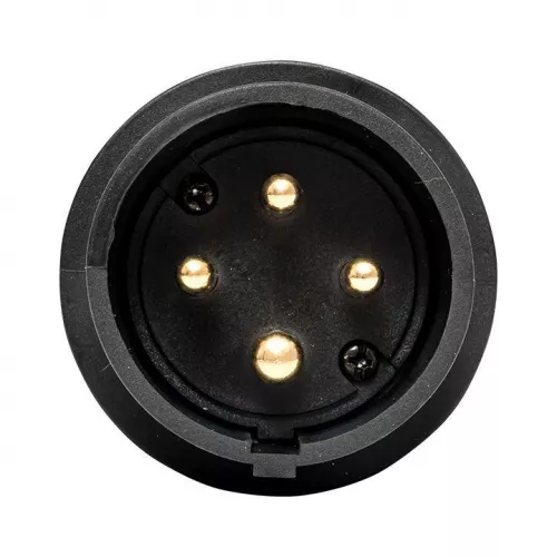 Вилка прямая 32А 3P+PE  380В IP44 каучук Basic EKF RPS-021-32-380-44 фото 3