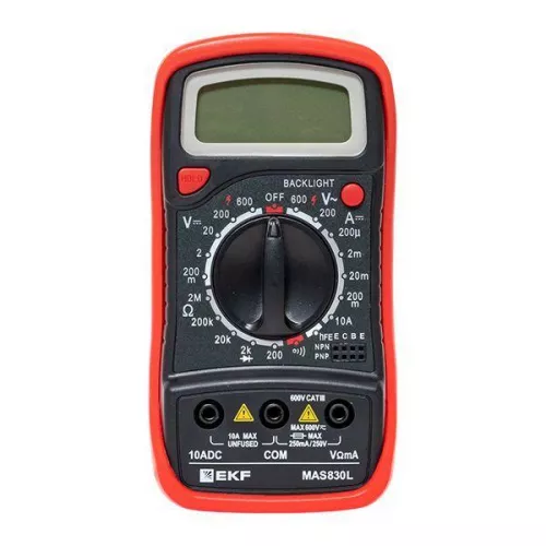 Мультиметр цифровой MAS830L Expert EKF In-180701-pm830L фото 12