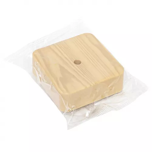 Коробка разветвительная KMP-030-030 78х78х26 свет. дерево PROxima EKF plc-kmr-030-030-s фото 2