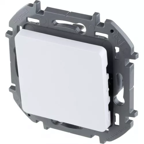 Механизм выключателя 1-кл. Inspiria 10А IP20 250В 10AX бел. Leg 673600 фото 4