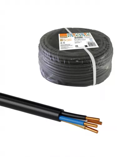 Провод ВВГмбнг(А)-LS 4х2,5 220/380 (50м) Народный Провод ВВГмбнг(А)-LS 4х2,5 220/380 (50м) Народный
