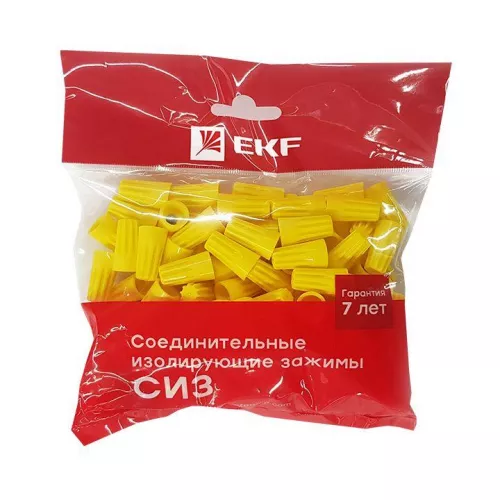 Соединитель проводов СИЗ-4 1.75-10.5кв.мм (уп.100шт) EKF plc-cc-6 фото 2