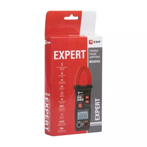 Клещи токовые цифровые MS2016S Expert EKF In-180702-pc2016S фото 5 Клещи токовые цифровые MS2016S Expert EKF In-180702-pc2016S фото 5