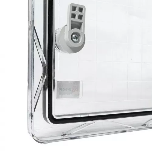 Бокс пластиковый с монтажной платой 400х300х170 IP65 прозр. дверь PROxima EKF PBT65MP003 фото 10