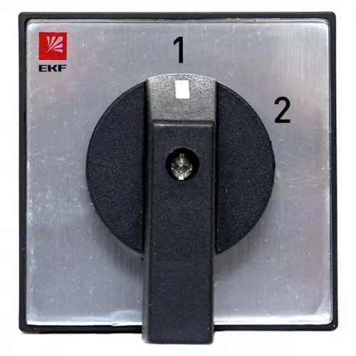 Переключатель кулачковый ПК-1-53 3П 32А "1-2" EKF pk-1-53-32 фото 2 Переключатель кулачковый ПК-1-53 3П 32А "1-2" EKF pk-1-53-32 фото 2
