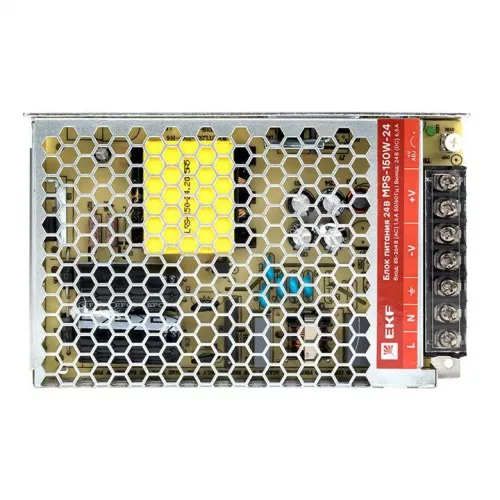 Блок питания 24В MPS-150W-24 Proxima EKF mps-150w-24 фото 4 Блок питания 24В MPS-150W-24 Proxima EKF mps-150w-24 фото 4