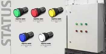 STATUS Лампы сигнальные AD-22DS, LED, d22 мм, 24-440 В AC/DC 