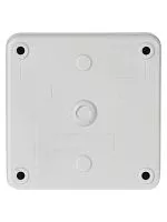 Корпус КП101 c козырьком для кнопок 1 место IP66 ABS желтый TDM