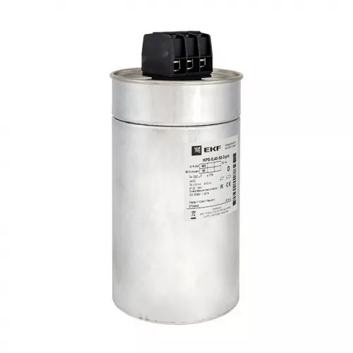 Конденсатор косинусный КПС-0.4-50-3 PRO EKF kps-0.4-50-3-pro фото 2