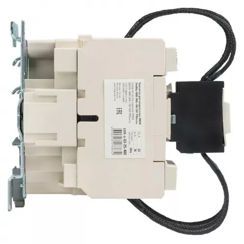 Контактор для конденсатора КМЭК 25квар 400В 2NО+1NC PROxima EKF ctrk-s-63-25-400 фото 3 Контактор для конденсатора КМЭК 25квар 400В 2NО+1NC PROxima EKF ctrk-s-63-25-400 фото 3
