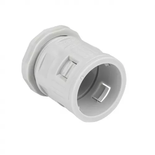 Коннектор для гофр. трубы 32мм (уп.10шт) Plast EKF kn-t-32 фото 2