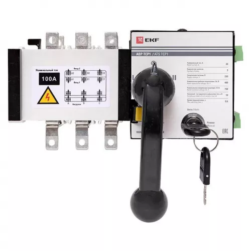 Устройство АВР ТСР1 3п 100А 230В PROxima EKF ats-tsr1-100A-3p-pro фото 8