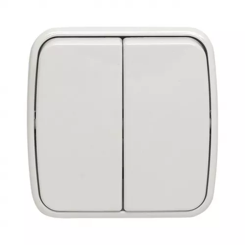Выключатель 2-кл. ОП Минск 10А IP20 бел. Basic EKF EGV10-023-10 фото 5