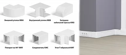 Аксессуары для кабель-каналов магистральных 