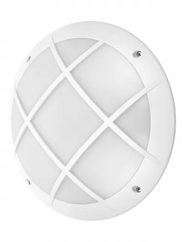 Светильник НБУ 05-60-008 "Мегас 2" белый с решеткой IP64 TDM фото 2