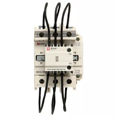 Контактор для конденсатора КМЭК 40квар 230В 2NО+1NC PROxima EKF ctrk-s-95-40-230 фото 4