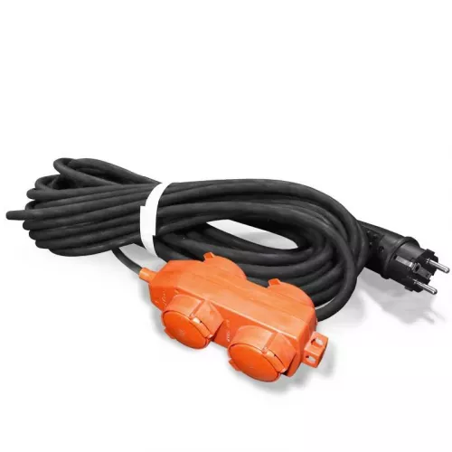 Удлинитель 4х30м с заземл. 16А IP44 У16-040 КГ 3х1.5 розетки с защ. крышкой UNIVersal 9634133