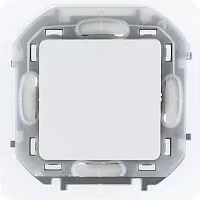 Механизм переключателя 1-кл. Inspiria 10А IP44 250В 10AX бел. Leg 673670