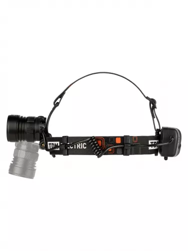 Фонарь «Налобный 12» аккум., 5 Вт CREE+3 Вт COB, Li-Ion 3,7 В 2x18650 2,4 А*ч, 650 лм, USB, TDM фото 4