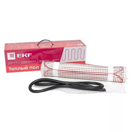 Комплект "Теплый пол" (мат) двухжил. "Уют" 3кв.м 450Вт Proxima EKF nm2-450-3 фото 8