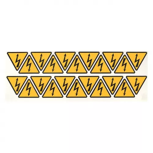 Знак "Молния" 50х50х50мм EKF an-1-03 фото 3 Знак "Молния" 50х50х50мм EKF an-1-03 фото 3