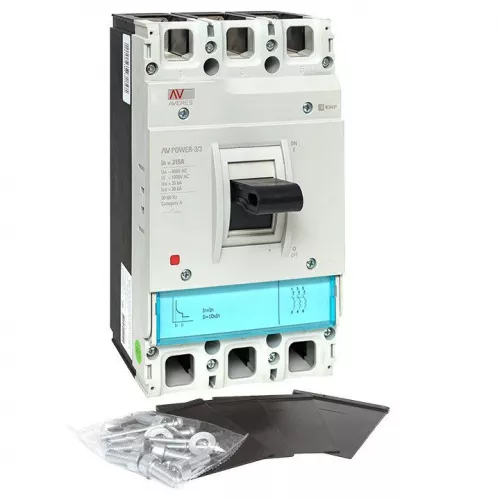 Выключатель автоматический 3п 315А 35кА AV POWER-3/3 TR AVERES EKF mccb-33-315-TR-av фото 6