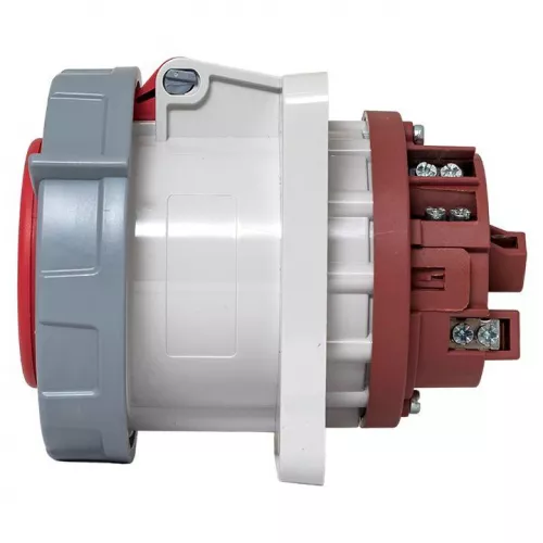 Розетка стационарная внутренняя 3342 3Р+РЕ 63А 380В IP67 PROxima EKF ps-3342-63-380 фото 6
