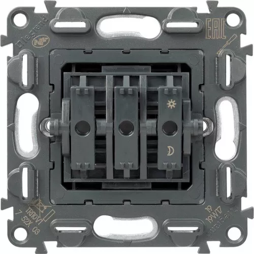 Механизм выключателя 3-кл. СП Valena In'matic 10А IP20 250В 10AX винт. зажимы сер. Leg 752003 фото 3